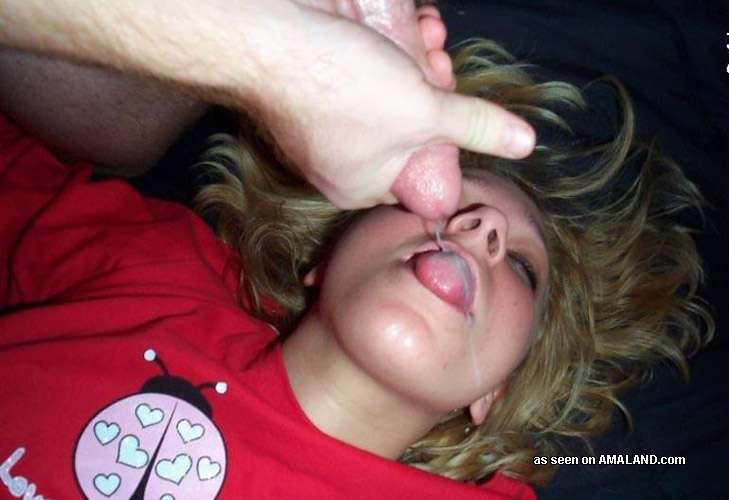 Smiling Faces covered in Cum — 20