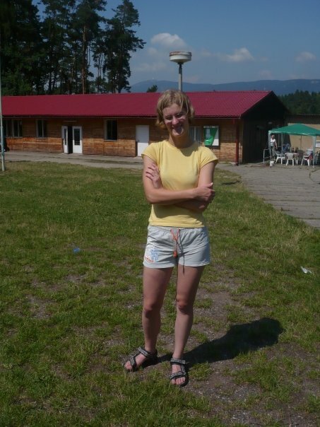 Lucie Koudelkova Czech Glasses Flatchest Student — 49