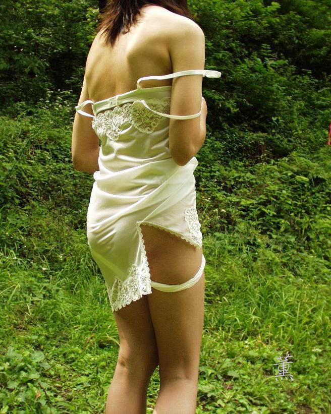 old japanese outdor bondage session — 12