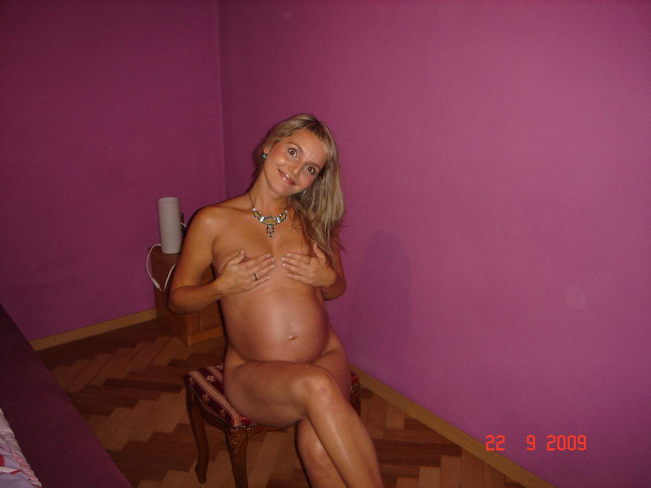 Blonde Czech preggo — 11